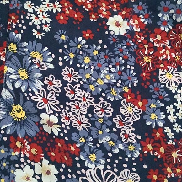 Adriano Goldschmied Women's Size XS Silk Blouse Snap Button Floral Western Boho - Picture 4 of 15